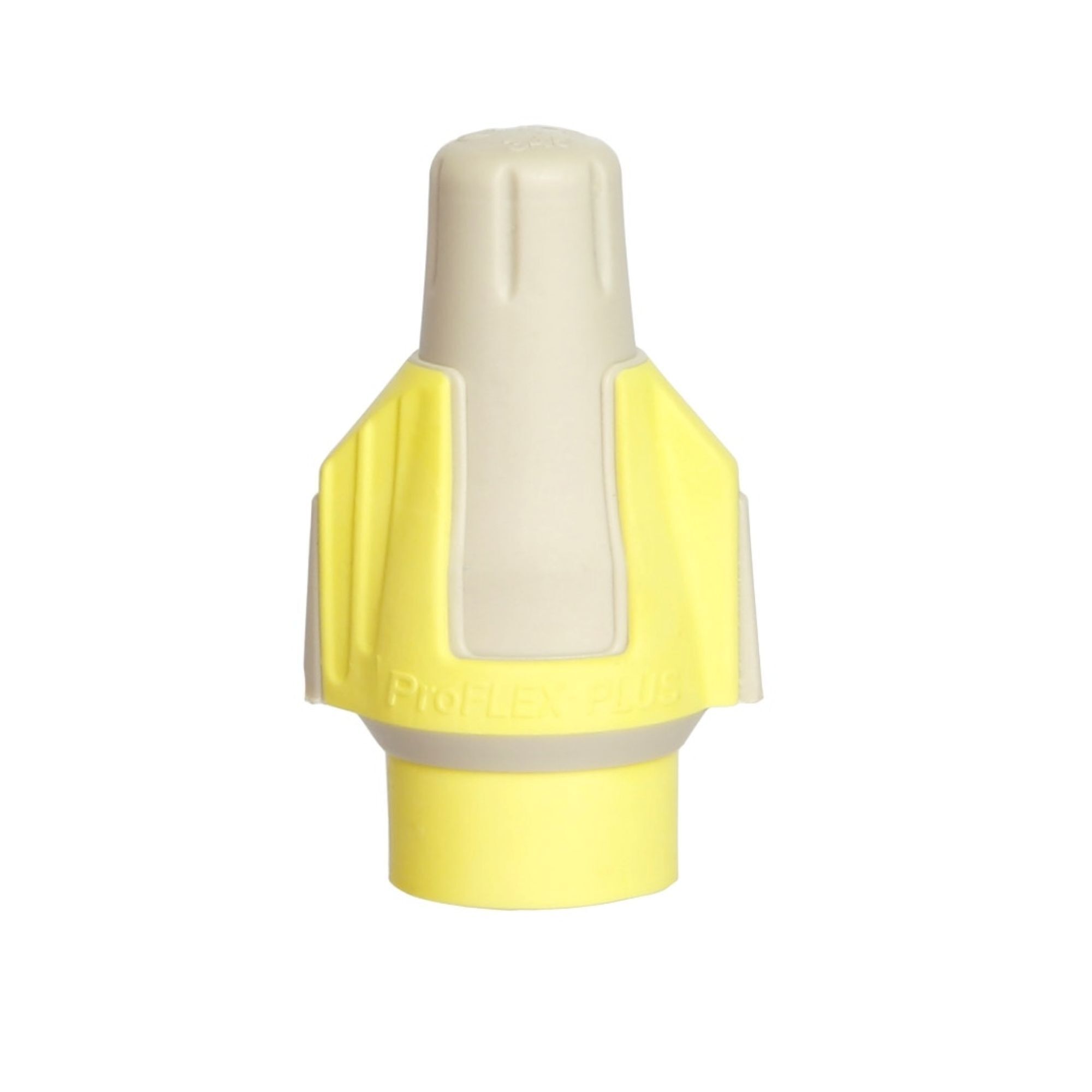 IDEAL, Tan/Yellow Twister® ProFLEX™ Plus Wire Connectors, Rated up to 600V and handles #22 to #8 AWG wires, Patented ergonomic grip, spring-loaded design, For solid and stranded wire, 30-1145J